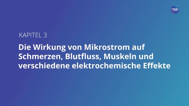 Die Auswirkungen von Mikrostrom auf Schmerzen, Blutzirkulation, Muskeln und verschiedene elektrochemische Effekte